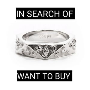 NOT SELLING - LOOKING FOR SIZE 10 HARD JEWELRY ASTROLOGY RING SIZE 10